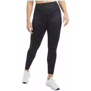 Danskin Ladies' Brushed Leggings with Bonded Side Pockets (Black, Small)